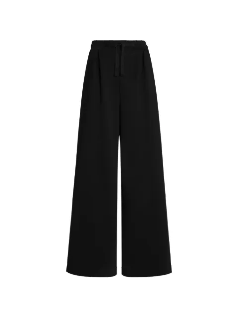 Dolce & Gabbana fleece trousers Black FTDL1ZHU7P4