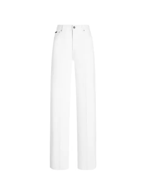 Dolce & Gabbana 5-pocket denim trousers White FTC79DG8PE9