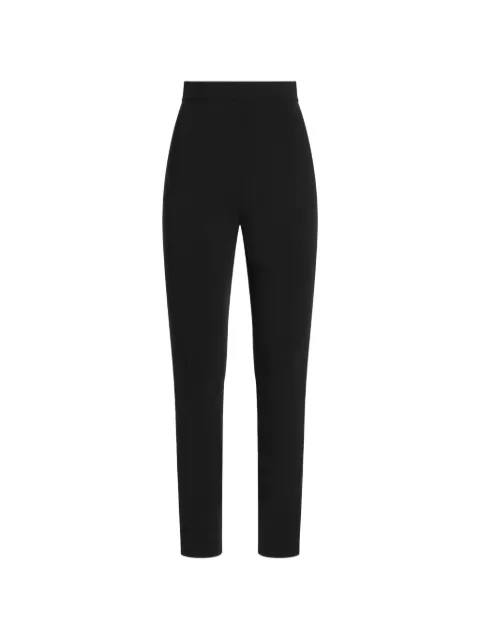 Dolce & Gabbana Milano stitch jersey leggings Black FTC75TFUGN7