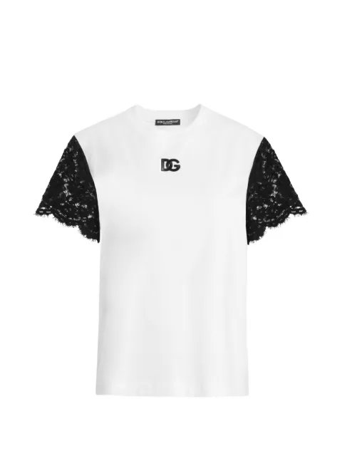 Dolce & Gabbana logo T-shirt White F8W67ZHU7SD