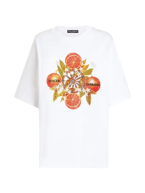 Dolce & Gabbana jersey T-shirt White F8V78TGDDVN