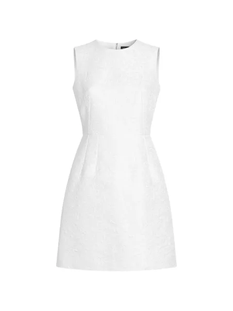 Dolce & Gabbana short brocade dress White F68A8THJMR4