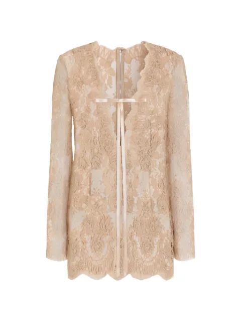 Dolce & Gabbana lace dress Neutrals F614MTILMEL