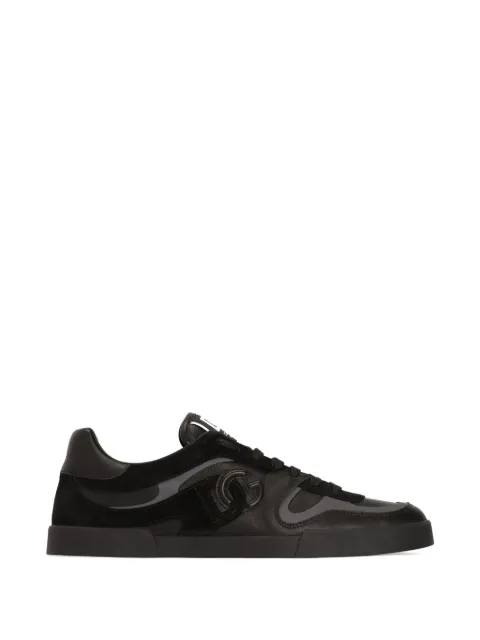 Dolce & Gabbana Portofino calfskin sneakers Black CS2477A0867