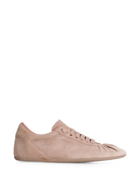Dolce & Gabbana ballet sneakers in split calfskin Pink CK2485A0581