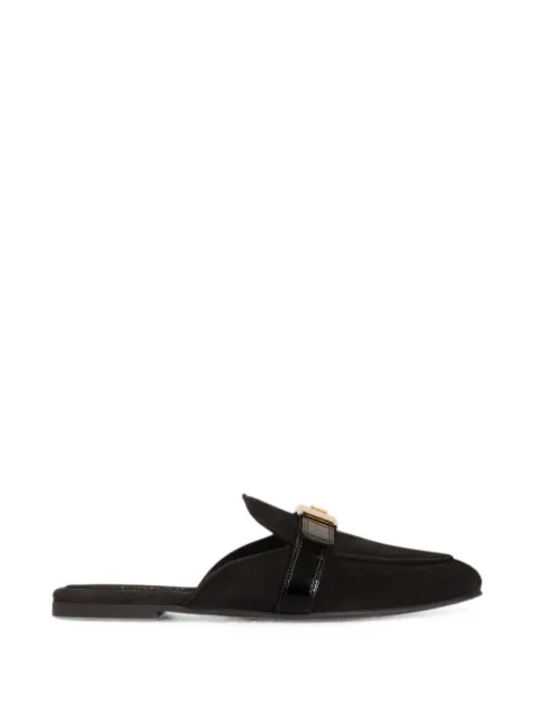 Dolce & Gabbana suede mules Black CI0231A3S71