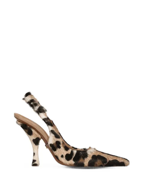 Dolce & Gabbana leo kid-leather slingbacks Neutrals CG1048A0409