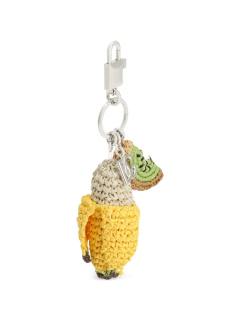 Dolce & Gabbana metal keychain with charms Yellow BP3463A0715