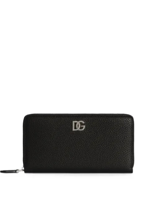 Dolce & Gabbana calfskin wallet with logo Black BP1672A0370