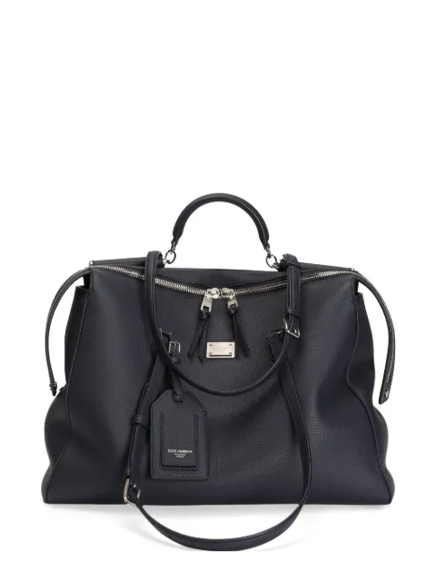 Dolce & Gabbana Vittoria handbag in calfskin Blue BM7825A0370