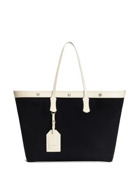 Dolce & Gabbana Atene cotton shopping bag Black BM7806A0754