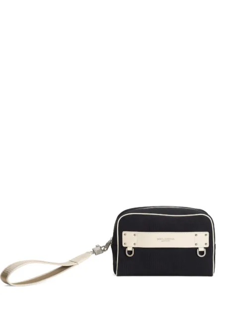 Dolce & Gabbana Essenza poplin handbag Black BM2657A0754
