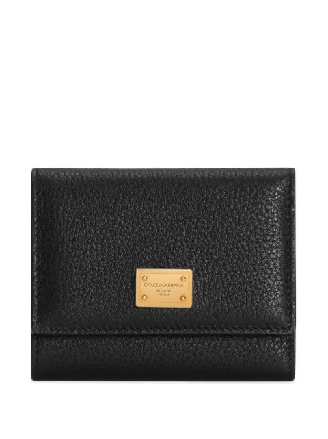Dolce & Gabbana calfskin wallet Black BI0770A0841