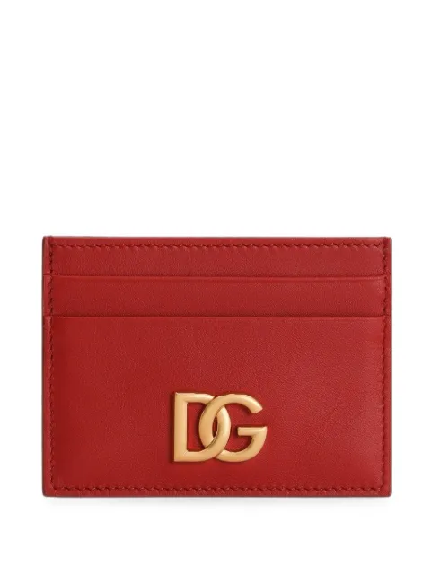 Dolce & Gabbana calfskin card holder Red BI0330A3P00