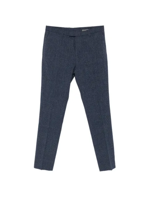 John Varvatos check-pattern trousers Blue P512S26ENPA