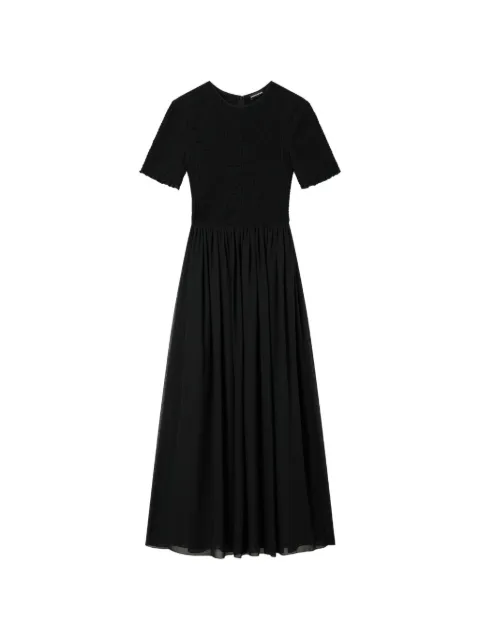 Emporio Armani short sleeve maxi dress Black EW004340AF10209