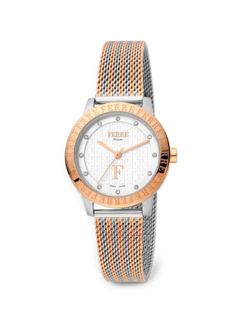 FERRE Milano Classic 30mm watch White FM1L174M0091