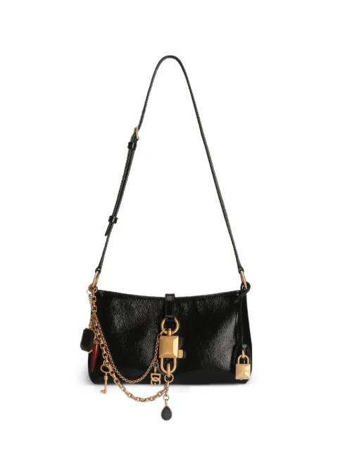 Dolce & Gabbana lock shoulder bag in calfskin Black BB7891A0070