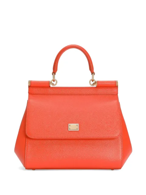 Dolce & Gabbana small Sicily handbag in calfskin Orange BB6003B1001