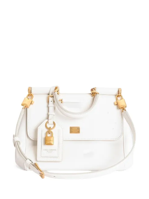 Dolce & Gabbana small My Sicily handbag in calfskin White BB7781B7321