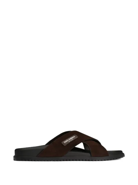 Dolce & Gabbana sandals in split Brown A80534A9R00