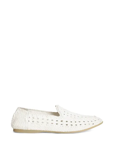 Dolce & Gabbana slippers in woven fabric White A50774A0677