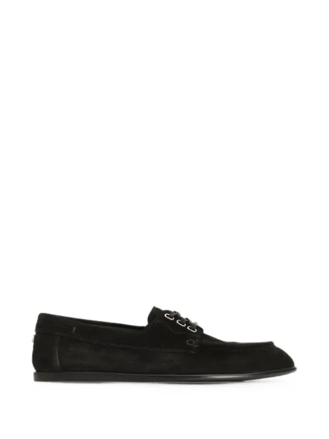 Dolce & Gabbana Derby shoes in split Black A10930A3O90