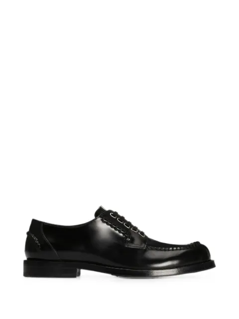Dolce & Gabbana calfskin Derby shoes Black A10917A0780