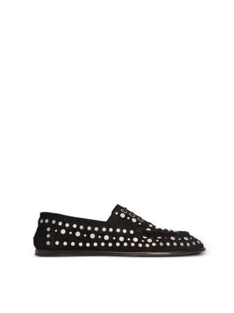 Dolce & Gabbana Derby shoes in split Black A10908A0767