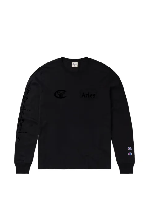 Champion x Aries graphic-print sweatshirt Black 223631