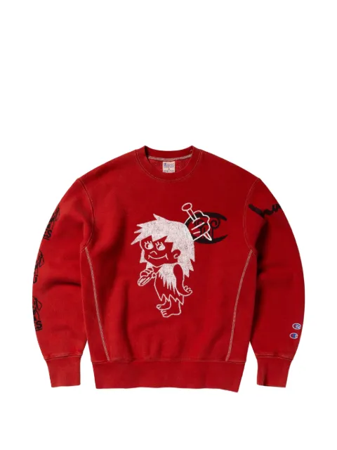 Champion graphic-print sweatshirt Red 223586