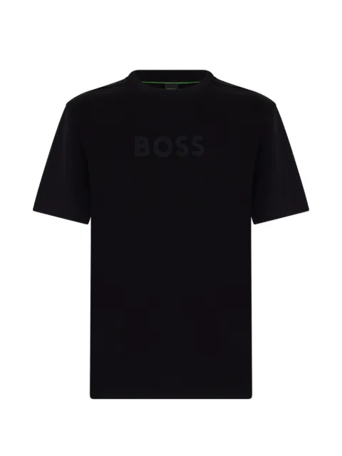 BOSS cotton logo-printed T-shirt Black 50553652