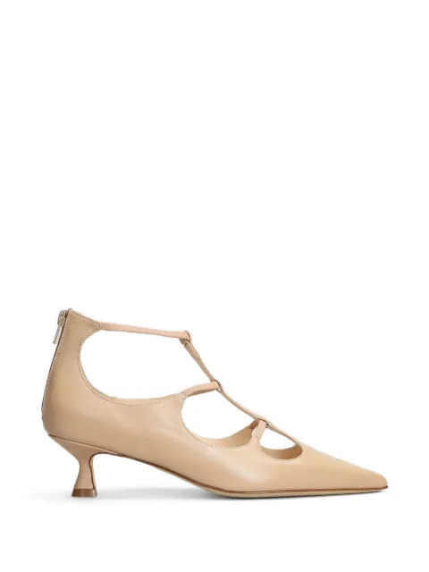 Anna F. 5cm cut-out pumps Neutrals 1847