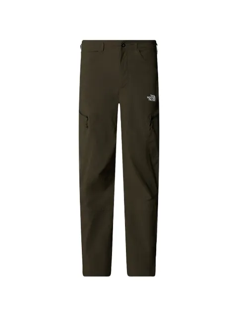 The North Face convertible logo-print track pants Brown NF0A8BR3