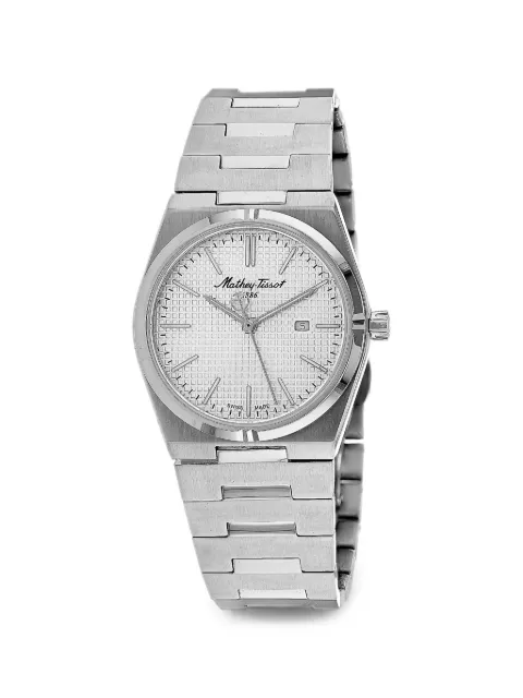 Mathey Tissot Zoltan 34mm watch Silver D117AS