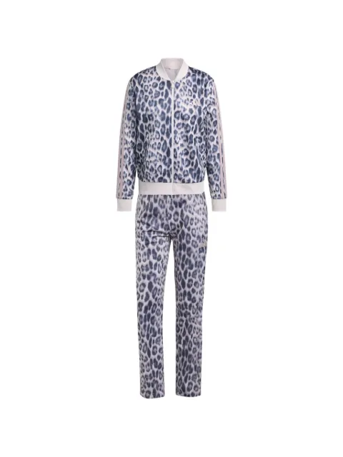 adidas leopard-print tracksuit Blue KB8935