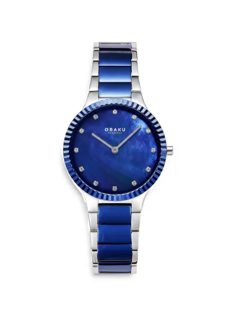 OBAKU Linje 31mm watch Blue V292LXHLSK