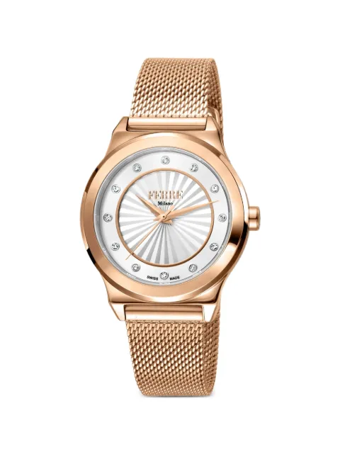 FERRE Milano Classic 34mm watch White FM1L125M0261