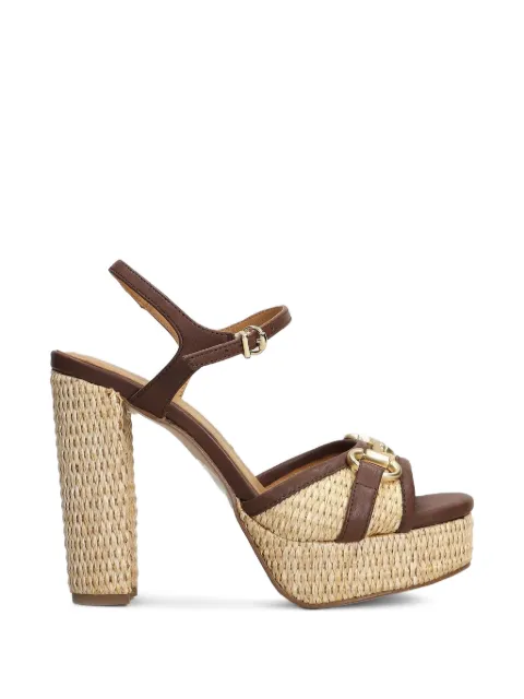 Pedro Miralles horsebit platform sandals Neutrals 18261
