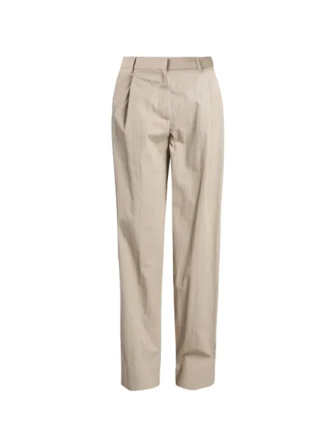 Magda Butrym straight-leg trousers Neutrals 456526