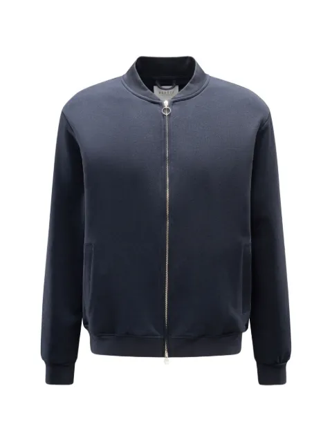 04651 / A TRIP IN A BAG CL Bomber zip-up sweatshirt Blue 2SW2602B24