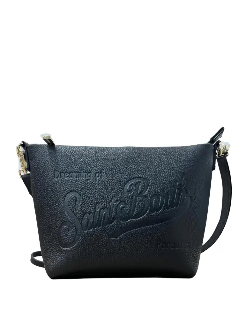 MC2 Saint Barth Aline embossed shoulder bag Black ALI003401776L