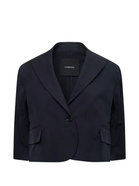 pushBUTTON flap-pocket cropped blazer Blue PB2620108W00108WNYCH