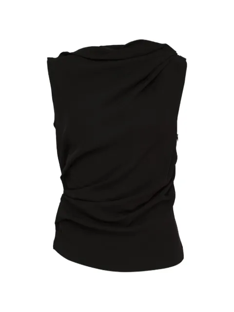 Club21 Collection Freya draped top Black FRETPL026BLACKSS26