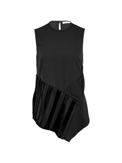 Club21 Collection Danielle pleated asymmetric top Black DLETPL030BLACKSS26