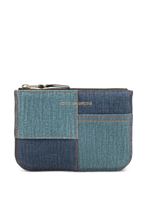 Comme Des Garçons Wallet Denim Pocket coin pouch Blue ASA8100DP001