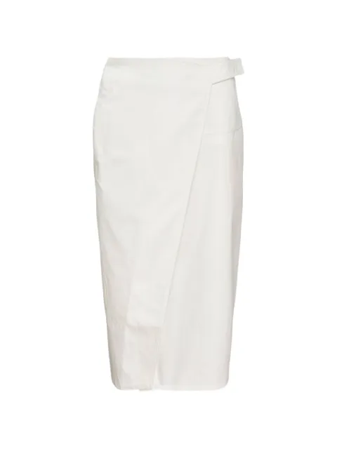 Club21 Collection Camille midi skirt White CAMSPL020BRIGHTWHITESS26