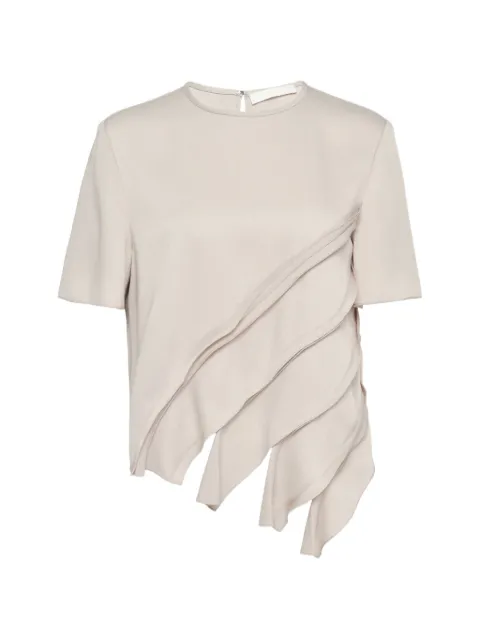 Club21 Collection Tilly draped top Neutrals TILTPL014STONESS26