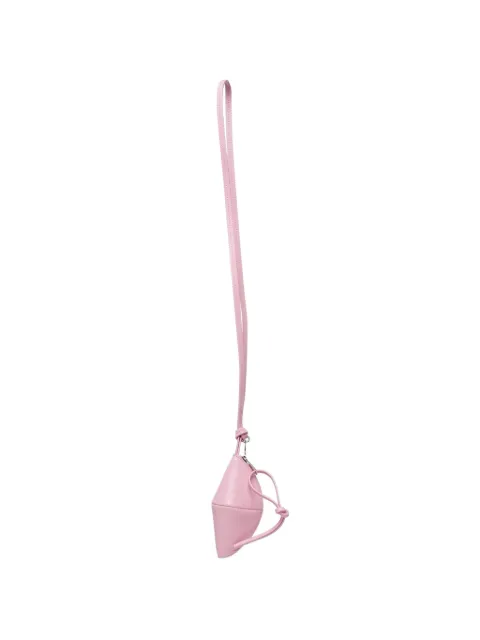 Jil Sander Curve leather pouch Pink J66VL0003P5355671