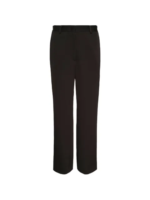 Club21 Collection Margot satin-back trousers Black MARPPL014BLACKSS26